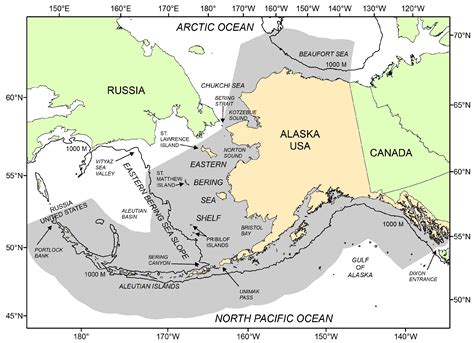 Bering Sea Depth Chart - Best Picture Of Chart Anyimage.Org