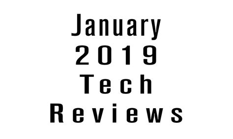 Tech Reviews January 2019 | Animation Magazine