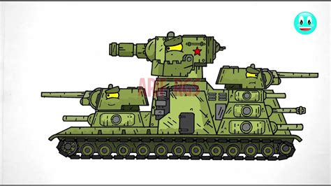 Drawing Cartoon Tanks Part 14- Cartoons About Tanks - YouTube