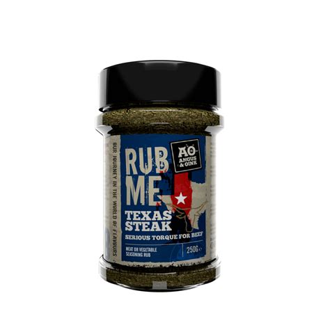 Texas Steak Rub 200g by Angus & Oink - Ultimate BBQ Flavour