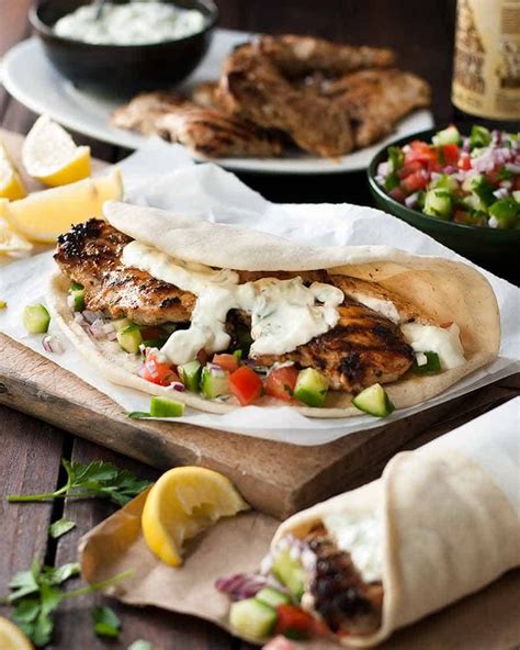 Greek Chicken Gyros recipe | RecipeTin Eats