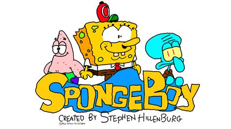 SpongeBoy logo (COMICS) by DeviantPolanco on DeviantArt