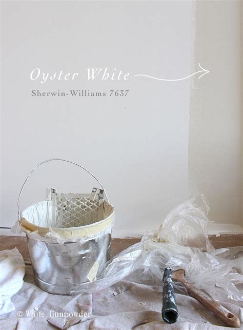 Oyster White ...my new favorite paint color - White Gunpowder