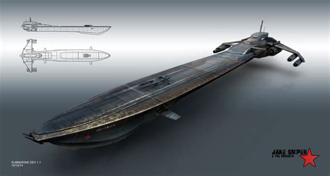 ArtStation - Submarine design, Kris Turvey | Concept ships, Submarines ...