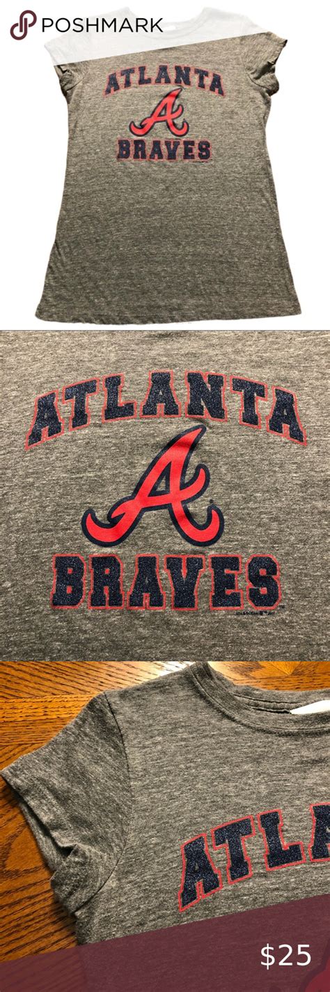 MLB Genuine Merchandise Atlanta Braves Tee | Brave tee, Atlanta braves ...