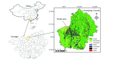 | The study area is located in the karst area Southwest China and the ...