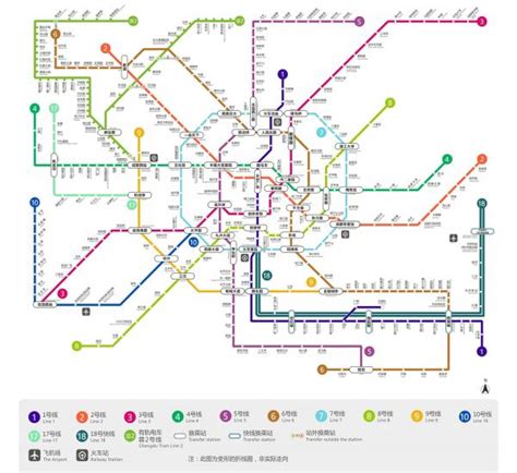 Chengdu City Metro/Subway Map - Easy Tour China