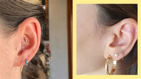 Prettiest Ear Piercing Combinations