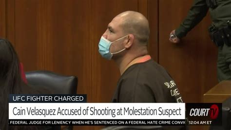 Cain Velasquez Accused of Shooting at Molestation Suspect | Court TV Video