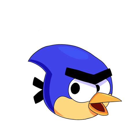 Sonic as an Angry Birds character by JoltArtsJ on DeviantArt