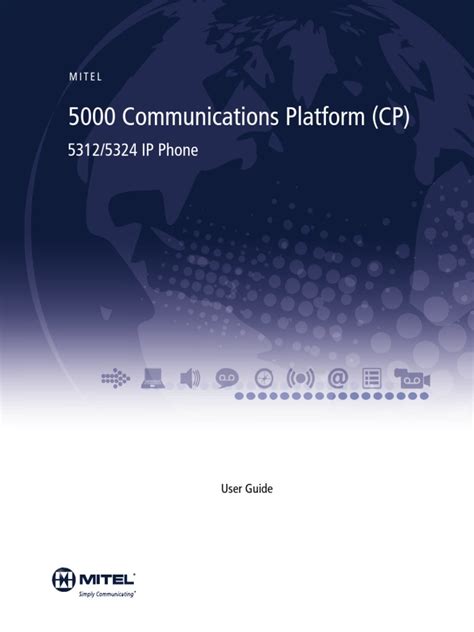 Mitel 5312_5324 IP Phone User Guide_5.pdf | Telephone | Voicemail