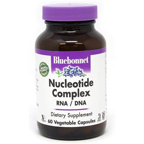 Nucleotide Complex Supplement, 60 Count, White, Contains 500 mg ...