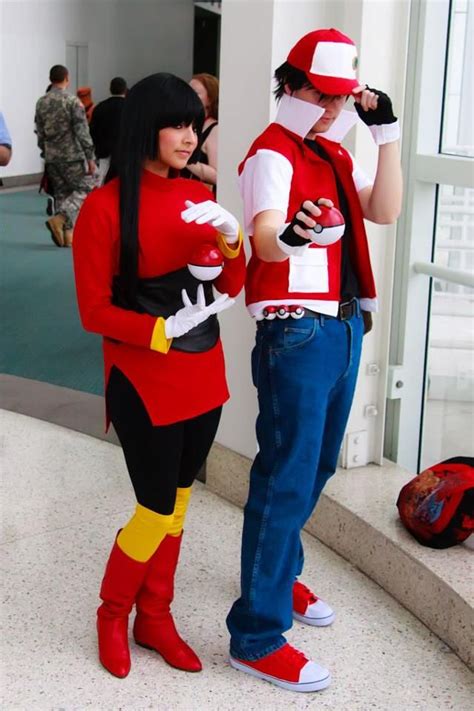 Pokemon trainers | Pokemon cosplay, Cosplay couple, Best cosplay