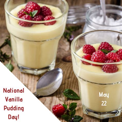 National Vanilla Pudding Day (May 22) | myorthodontists.info