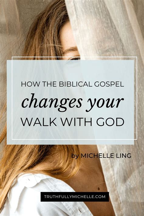 5 Biblical Truths About Walking with God | Truthfully, Michelle in 2021 ...