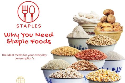 Why Staple Food Is Very Important For Your Daily Consumptions