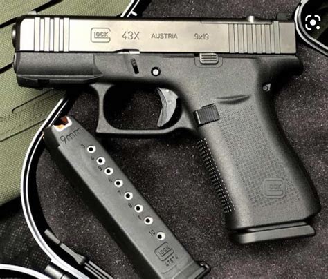 I need a list of the new Glock 43X MOS accessories. Optics, lights ...