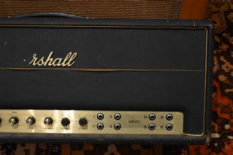 Marshall Vintage 1969 Marshall JMP Super PA 100 Watt Amplifier Head ...