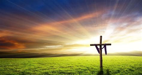 Download Religious Easter Sunrise Cross Wallpaper | Wallpapers.com