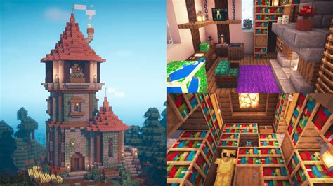 Minecraft Wizard Tower Interior