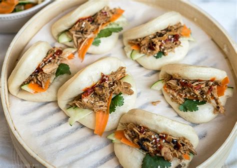 Chinese Pulled Pork Steamed Buns (Bao Buns) — Honey Blonde