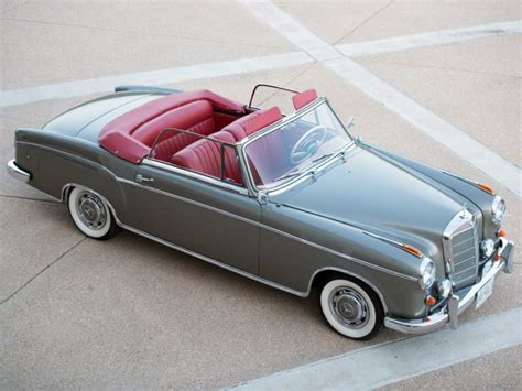 1958, Mercedes, 220 se, Cabriolet, Convertible, Classic, Cars ...