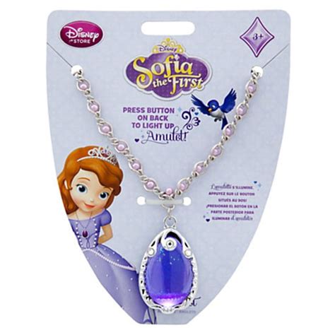 Princess Sofia the first costume Accessories Glowing Amulet Necklace ...