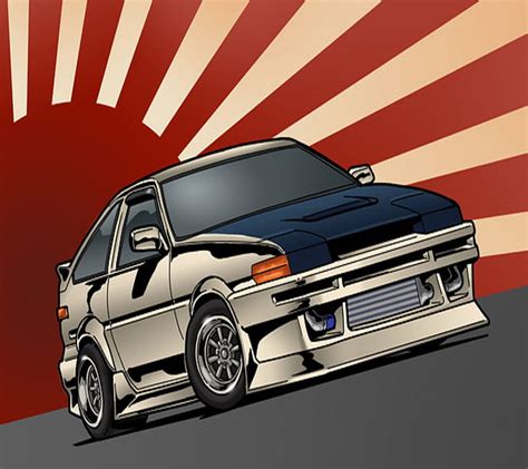 Toyota Ae86 Trueno Drift