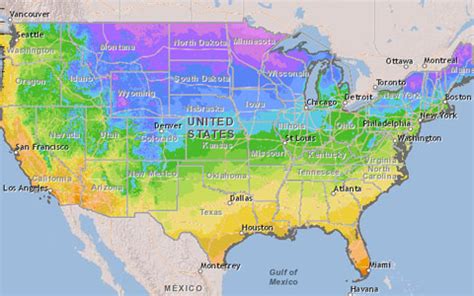 USDA Plant Hardiness Zone Map Archives | 72 Tree