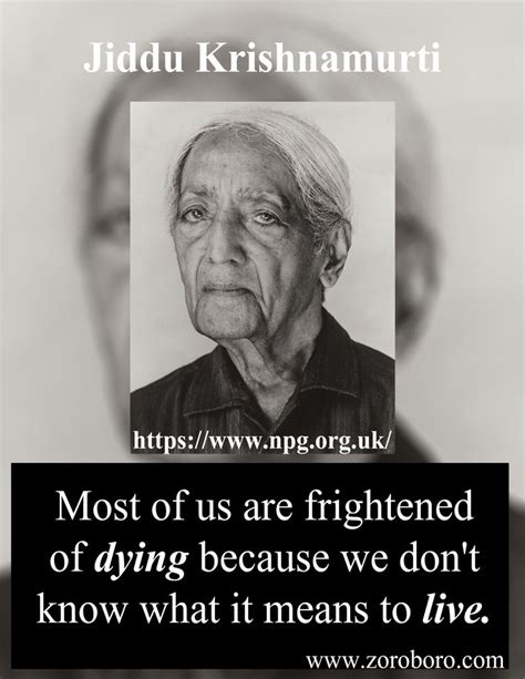 Jiddu Krishnamurti Quotes. Love, Freedom, Happiness, Wisdom, Books ...