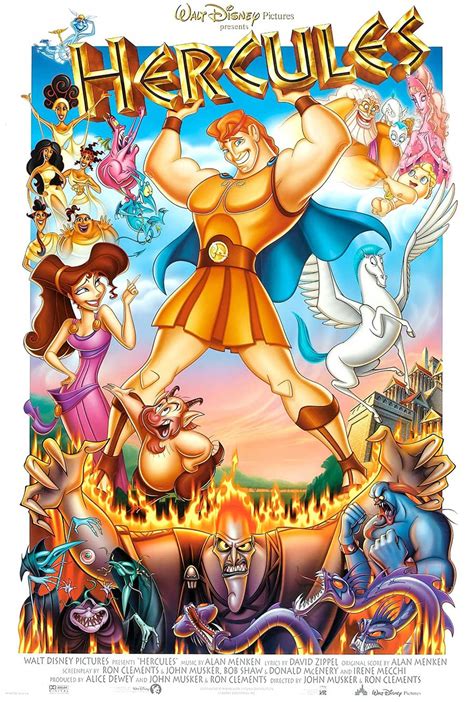 Hercules 1997 Movie Poster