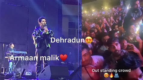 Armaan Malik live concert in Dehradun 2023 ️| Raipur Satdium | Harsh ...