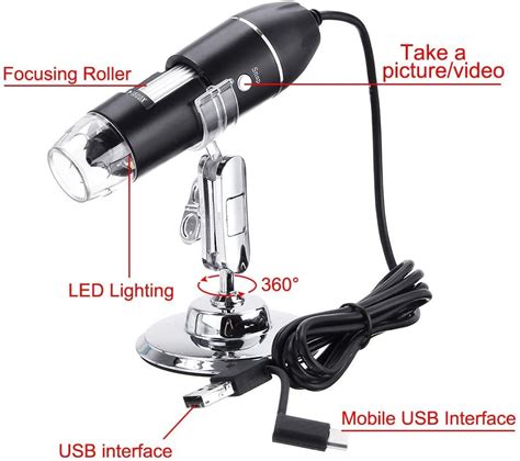 USB Digital Microscope Camera 1600X Magnification – slshop.lk