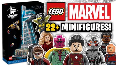 LEGO Marvel $550 Avengers Tower Minifigures Leak | Brick Finds & Flips