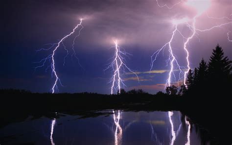 Thunder Wallpapers Desktop - WallpaperSafari