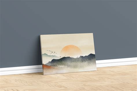 Sumi-e Art Canvas Print Nature Wall Art Asian Artwork - Etsy