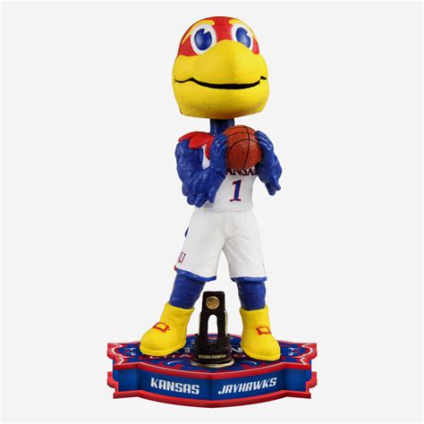 Big Jay Kansas Jayhawks 2022 NCAA Basketball National Champions Mascot FOCO