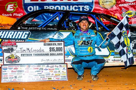 Tim McCreadie Wins Lucas Oil Late Model Dirt Series A-Main Feature At ...