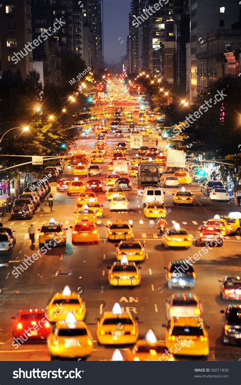 Crowded Street In New York City Stock Photo 36011830 : Shutterstock