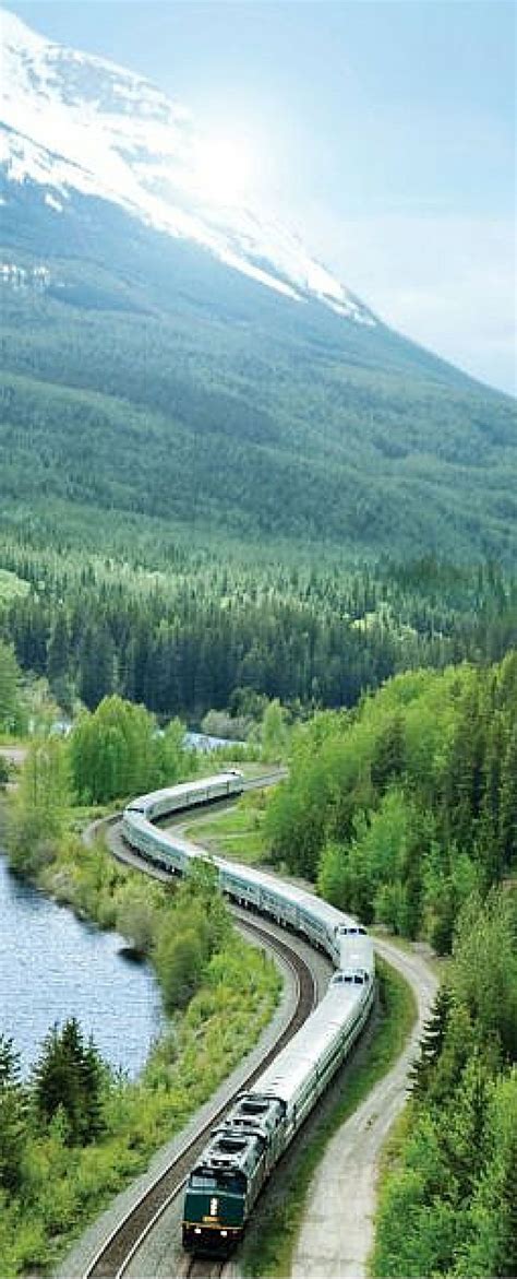 Spectacular Scenery On The Train Across Canada