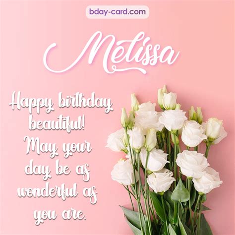 Birthday images for Melissa 💐 — Free happy bday pictures and photos ...