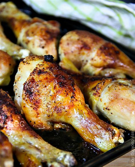 Sandra's Easy Cooking - Marinated Baked Chicken Drumsticks + video