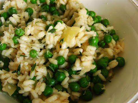 Risotto aux petits pois : Recette de Risotto aux petits pois