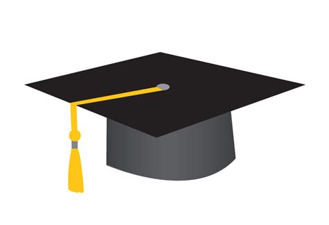 Transparent Background Vector Graduation Cap Icon - kamrantuf