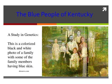 PPT - The Blue People of Kentucky PowerPoint Presentation, free ...