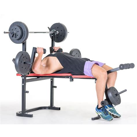 Powertrain Multi Home Gym Bench Press with Weights