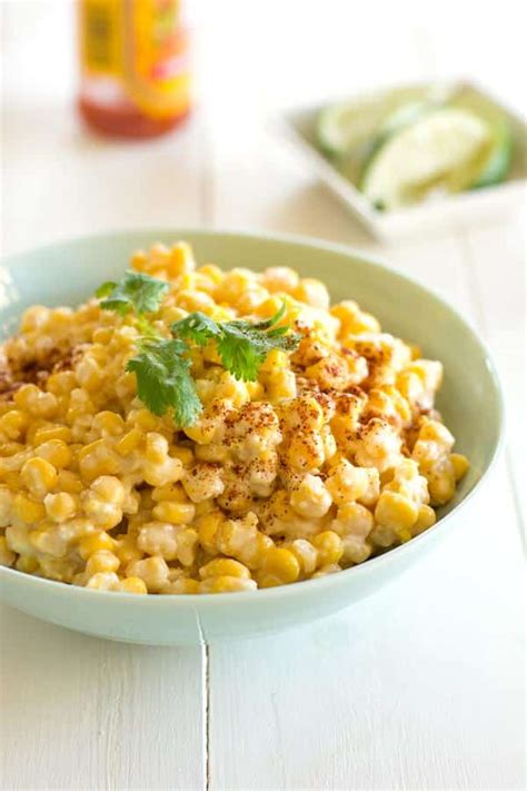 Mexican Corn in a Cup - Kitchen Gidget