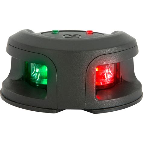 Attwood Marine LED Nav Light-2nm Bicolor Black Nv2002Pb-7 - NuWave Marine