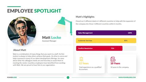 Employee Spotlight Template | Download & Edit | PowerSlides™