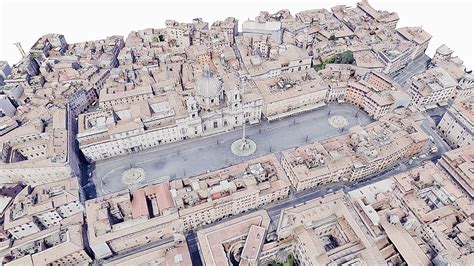 Piazza Navona,square,rome,roma,scan,map - 3D model by SENSIET (@asensio ...